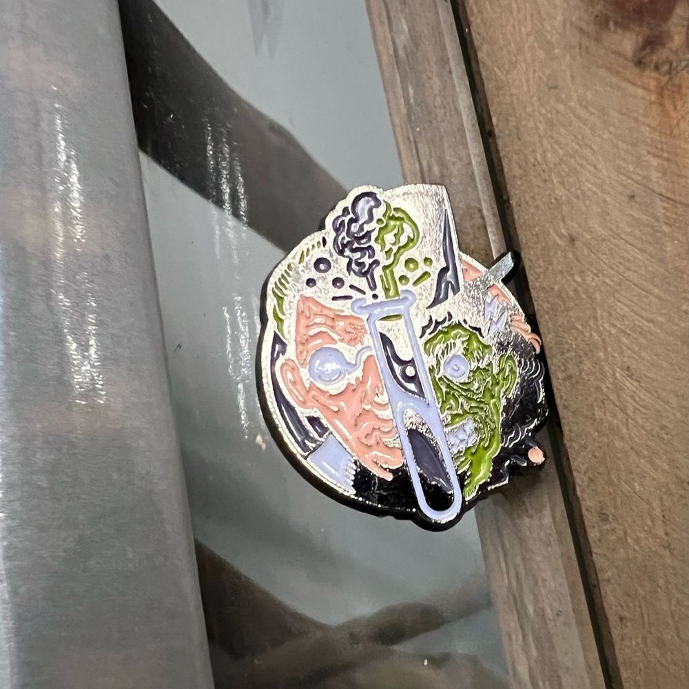 Loot Crate June 2017 Alter-Ego Pin Jekyll and Hyde collectible trading pin.